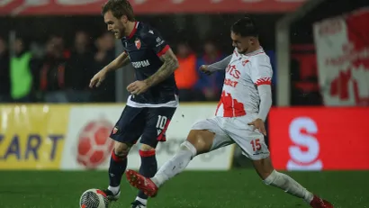 Aleksandar Katai (Crvena zvezda) i Dušan Pavlović (Radnički Niš)